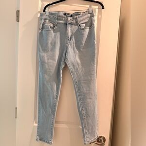 Fashion Nova Light Blue Skinny Jeans
